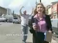 News Reporter Freaks Out
