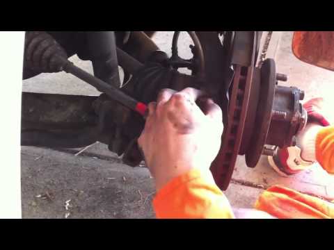 Mitsubishi Delica-  How to change left cv boots Part 1