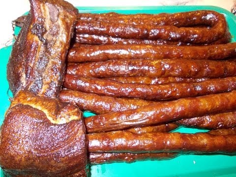 Домашняя Колбаска копченая ОХОТНИЧЬЯ ( часть 1) - RepeatYT - Twoje utwory w petli!
