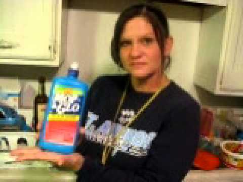 how to remove mop n glo from tile floors