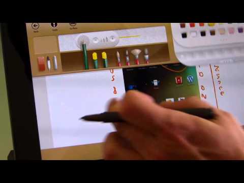 Sony Vaio Duo 11 Digitizer and Stability Demo