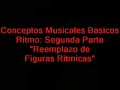 teoria de la musica ritmica parte 2