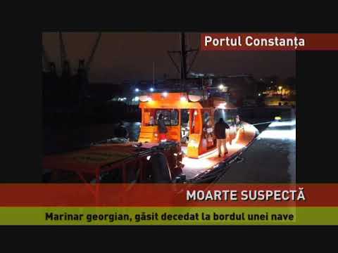 Moarte suspectă, pe o navă ancorată în Portul Constanța