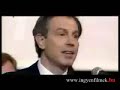 Bush and Blair sing