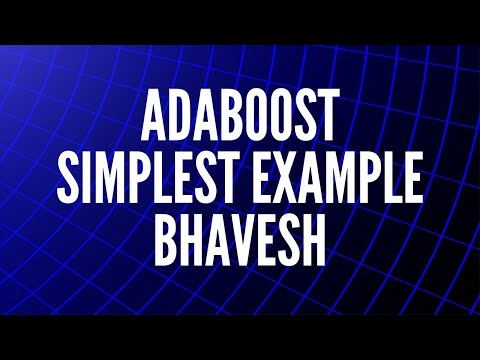 AdaBoost, Simplest Example