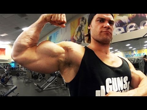 how to build huge arms