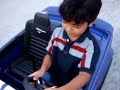 Felipe no carro do Mateus
