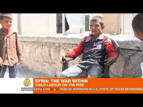Child labour on the rise in Syria