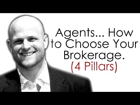 how to decide which real estate company to work for