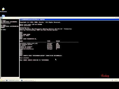 how to enable os authentication in oracle