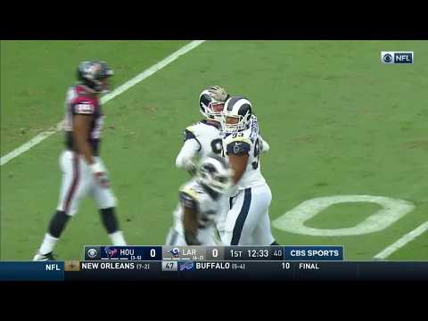 Video: Aaron Donald's Powerful Strip Sack Leads to FG & Early Lead! | Texans vs. Rams | NFL Wk 10