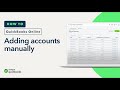 Quickbooks Online Add New Account To Chart Of Accounts