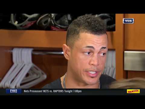 Video: Giancarlo Stanton reflects on his first postseason experience