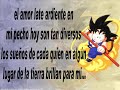 opening dragon ball latino  la letra  ®