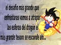 opening dragon ball latino  la letra  ®