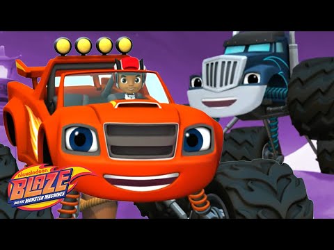 Blaze's Race to the Top of the World! | Blaze and the Monster Machines