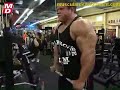 Jeff Long and Kris Lecomte train arms at Bev's Gym Manele-Gratis.net