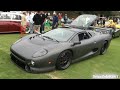 Matte Black Jaguar XJ220 S