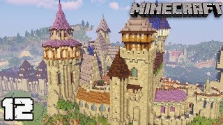 Let's Build a Castle #12 FINAL TOWER : MINECRAFT 1.13.2 Survival Let's Play