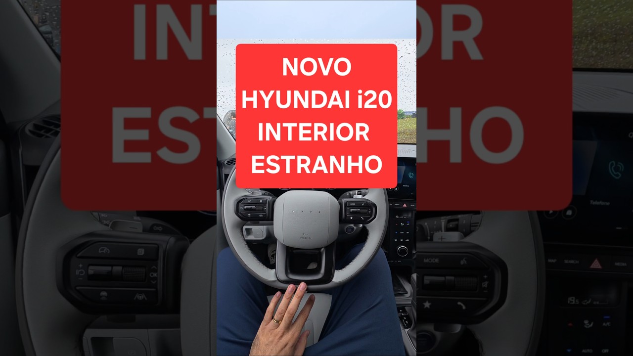 HYUNDAI i20 TEM INTERIOR ESTRANHO