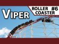 Viper Roller Coaster - Front Row, Six Flags Magic Mountain