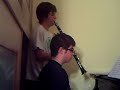 Aritz tocando el piano y marcel el clarinete(valse d\ Aritz tocando el piano y marcel el clarinete(valse d\