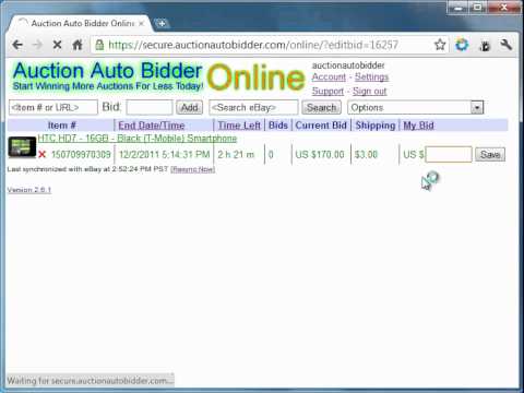 how to enable automatic bidding on ebay