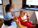 Elin kisses Maya II