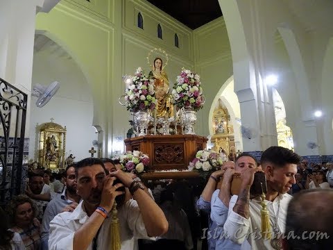 Procesión extraordinaria de Ntra. Sra. Virgen del Mar en Isla Cristina