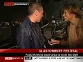 Pyramid Backstage/Steve White - Glastonbury 2007 - BBC News