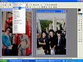 photofiltre tutorial vintage coloring effect.