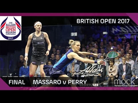Squash: Massaro v Perry - British Open 2017 Final Highlights