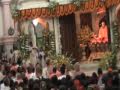 Hare Krishna kirtan in Srila Prabhupada Samadhi Mandir, Mayapur
