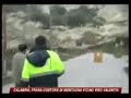 Frana costone di montagna riprese dal vivo Vibo Valentia Maierato wmv