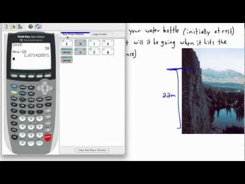 how to isolate acceleration in kinematic equation