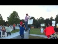 Protest at Dove World Outreach