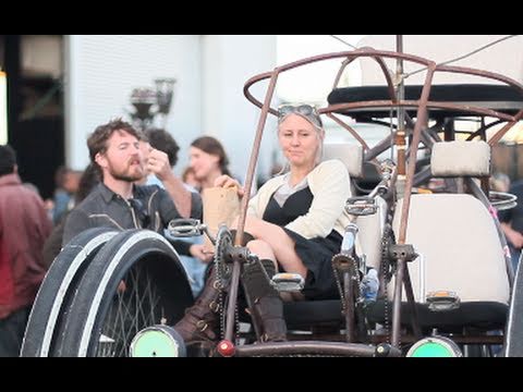 markdayresponse - The Kinetic Steam Works 2010 Roll Out http://www.kineticsteamworks.org More snailcar info: http://www.snailartcar.com Canon 550D T2i footage Music: Amazing P...