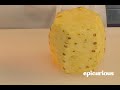 Cutting a Pineapple