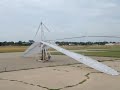 This is DaVinci's original design Ornithopter, engineered and designed by gentleman in Cassopolis, MI. He has spent the last 16 years building and flying the craft. For more info, please leave a comment and I will contact you. Thanks for watching.