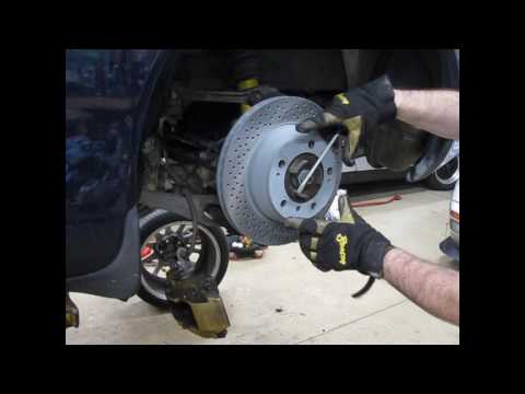 DIY – changing rear brakes (and adjusting parking brake) on a water-cooled Porsche