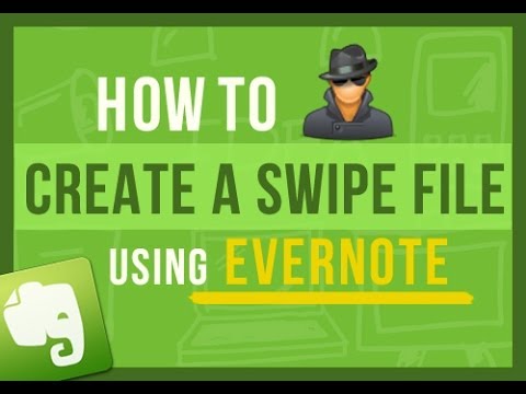how to sync swipes with evernote