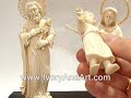 Mammoth Ivory Carving - The Holy Family