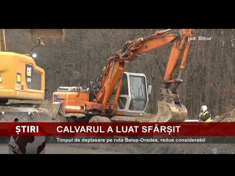 Timpul de deplasare pe ruta Beiuș-Oradea, redus considerabil