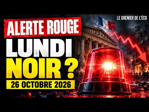 Alerte rouge crise financière à partir du 26 octobre – Charles Sannat