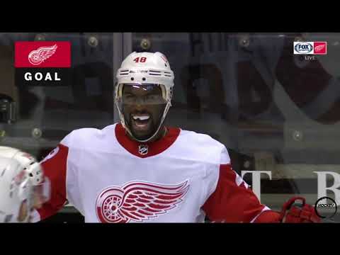 Givani Smith Gordie Howe Hat Trick | NHL Season 2021 | Red Wings @ Panthers | 7 February 2021