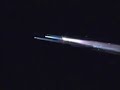 Re-entry of russian rocket