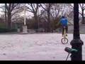 Unicycling in New York