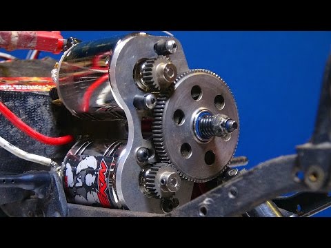 RC ADVENTURES - Dual Motor Swap on the BEAST 4x4 Mega Mud Pickup Truck