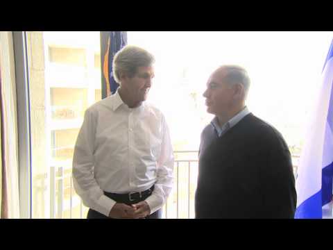 PM Netanyahu meets US Sec of State John Kerry