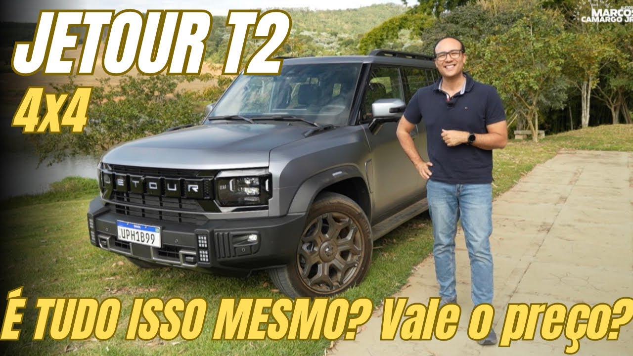 JETOUR T2 4x4 É ABSURDO: VALE A PENA? Autonomia e comparação com GWM TANK 300